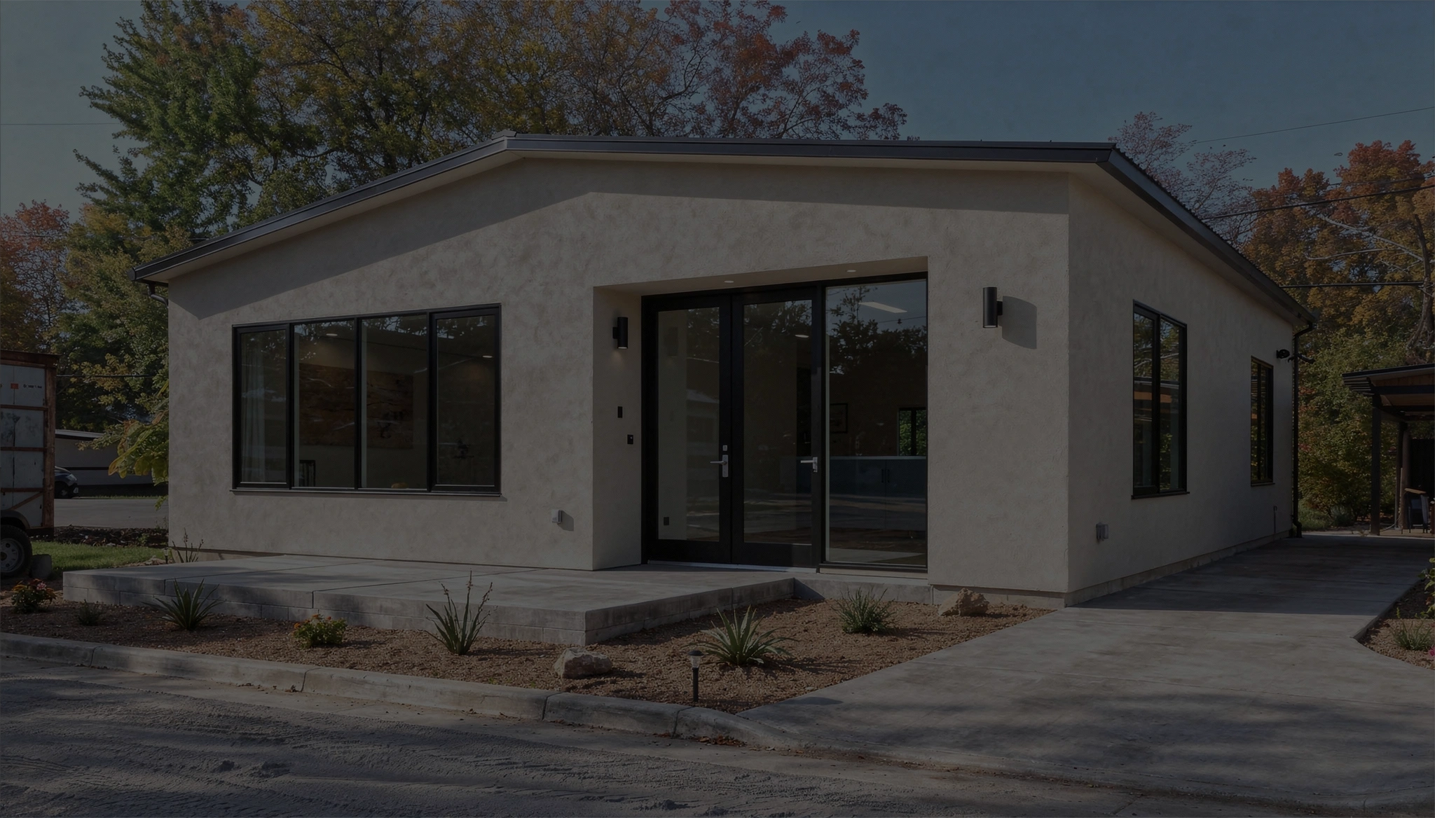 Custom garage conversion project transforming a garage into functional living space in Los Angeles
